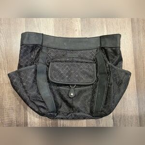 Miche Deidre Magnetic Bag Base Shell Mediym Hobo Size Black Canvas New